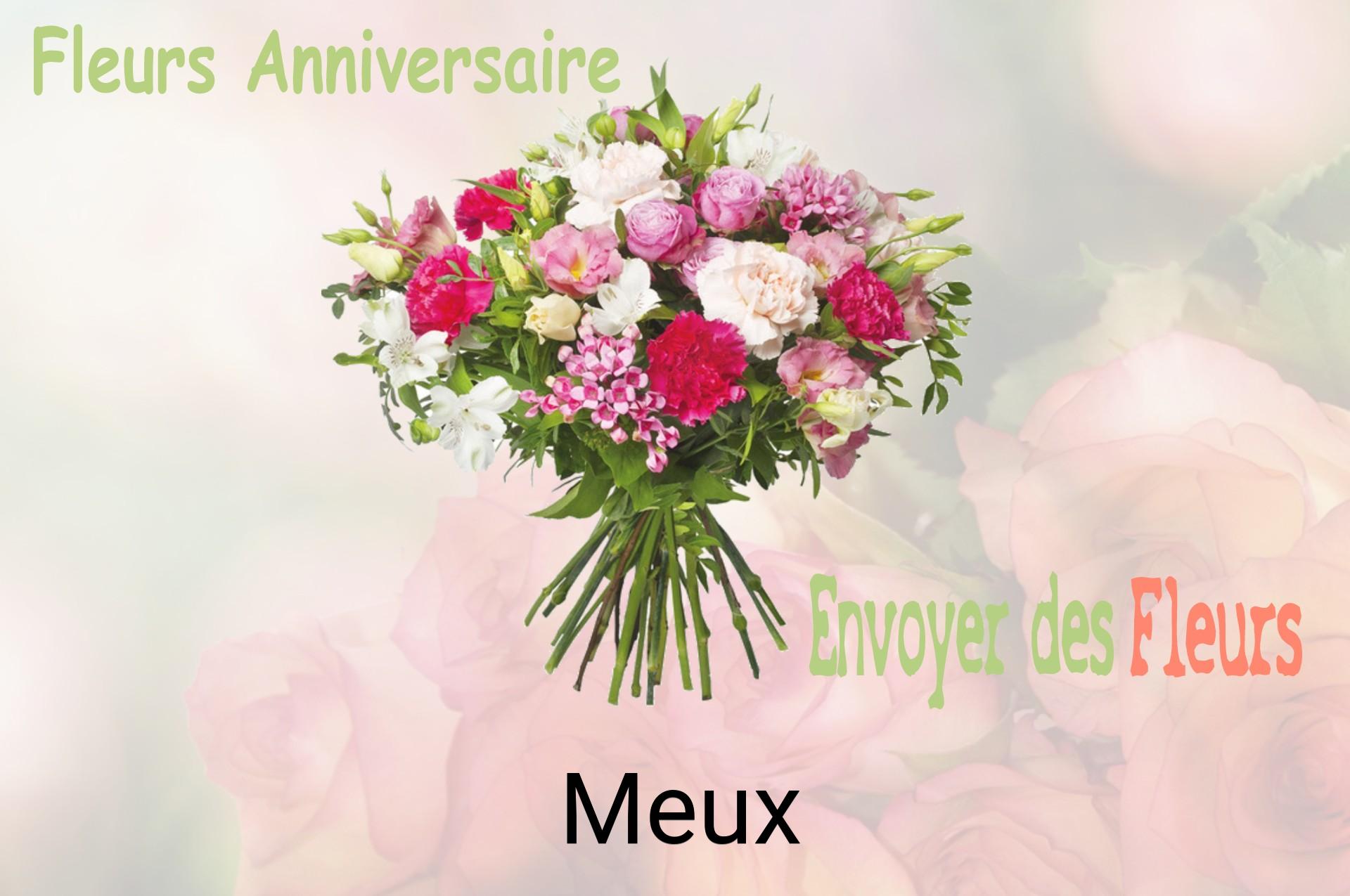 Bouquet de fleurs d’anniversaire livré à Meux
