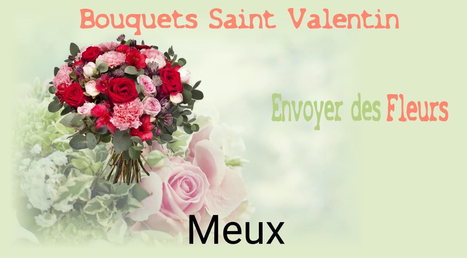 Roses de Saint-Valentin livrées à Meux